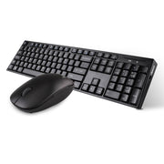 Impecca Wireless Multimedia Keyboard and Mouse Combo, Black