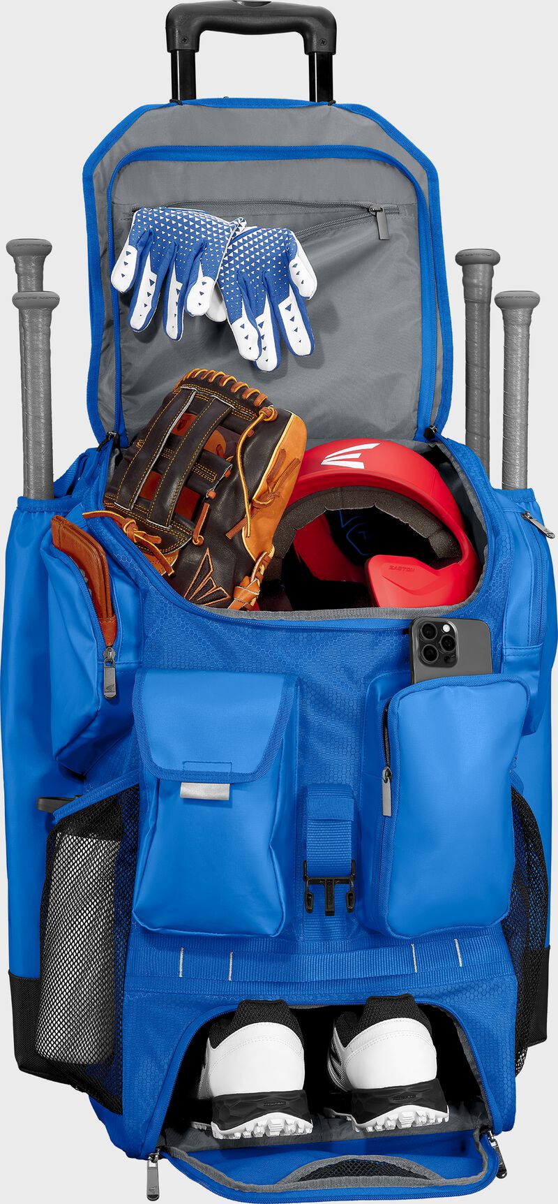 Easton Five Tool Phenom Wheeled Bag - Columbia Blue