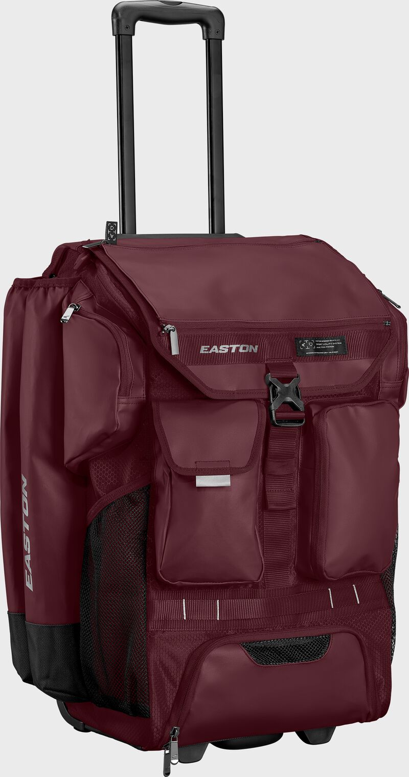 Easton Five Tool Phenom Wheeled Bag - Maroon