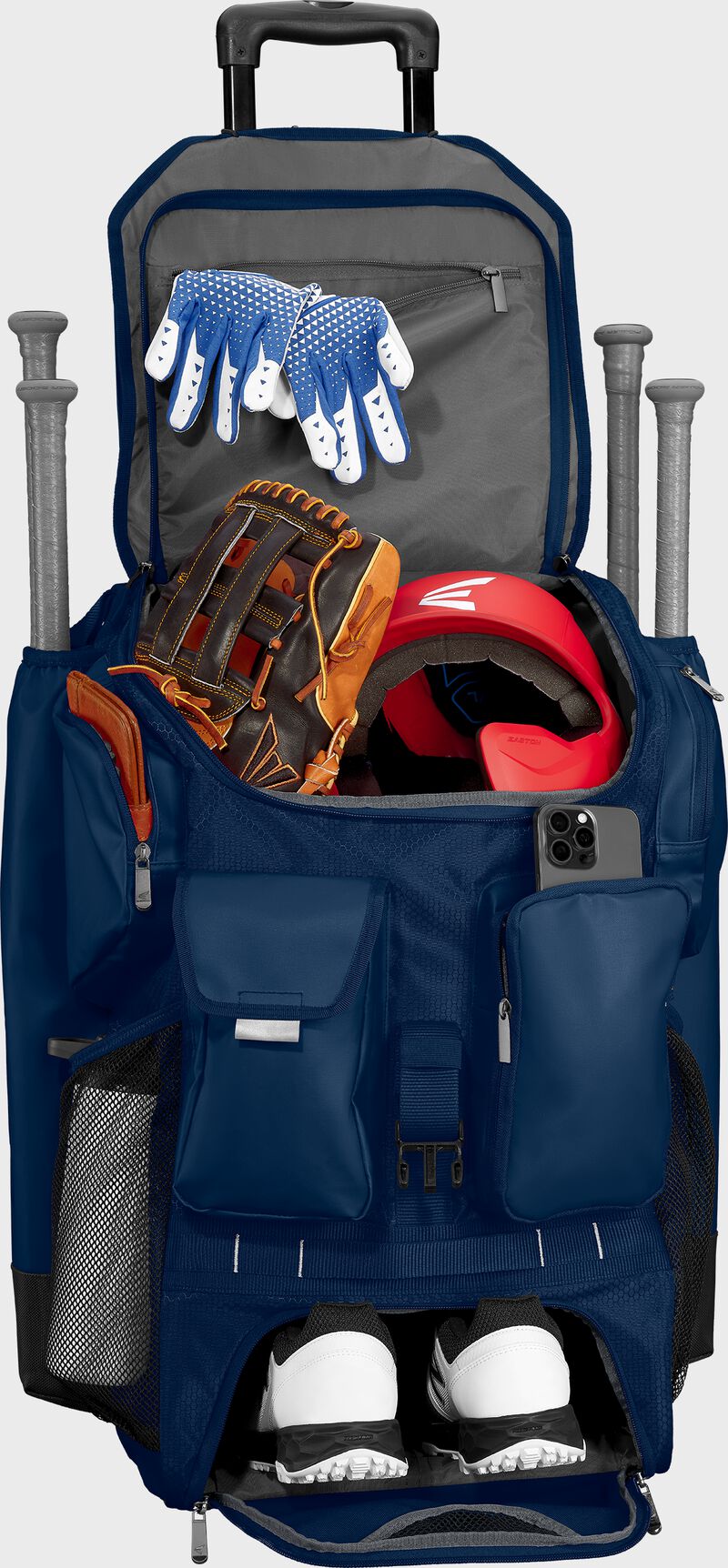 Easton Five Tool Phenom Wheeled Bag - Navy