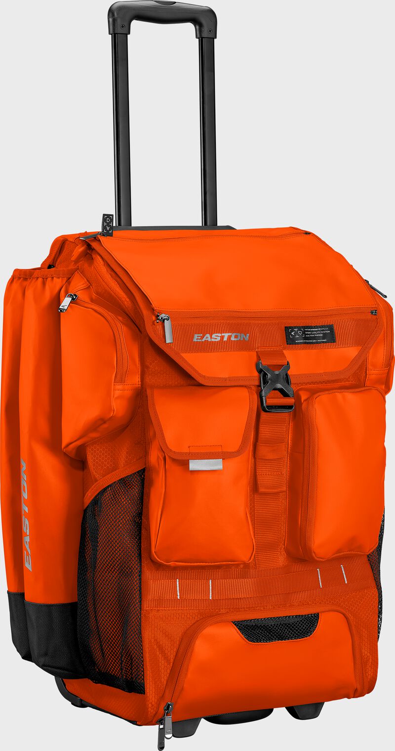 Easton Five Tool Phenom Wheeled Bag - Athletic Orange