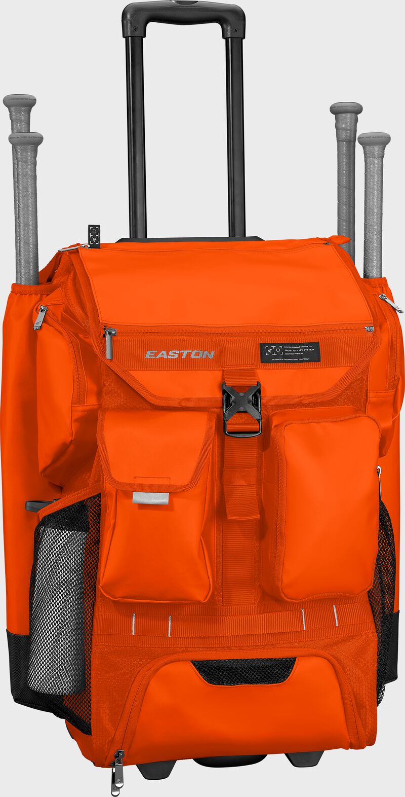 Easton Five Tool Phenom Wheeled Bag - Athletic Orange
