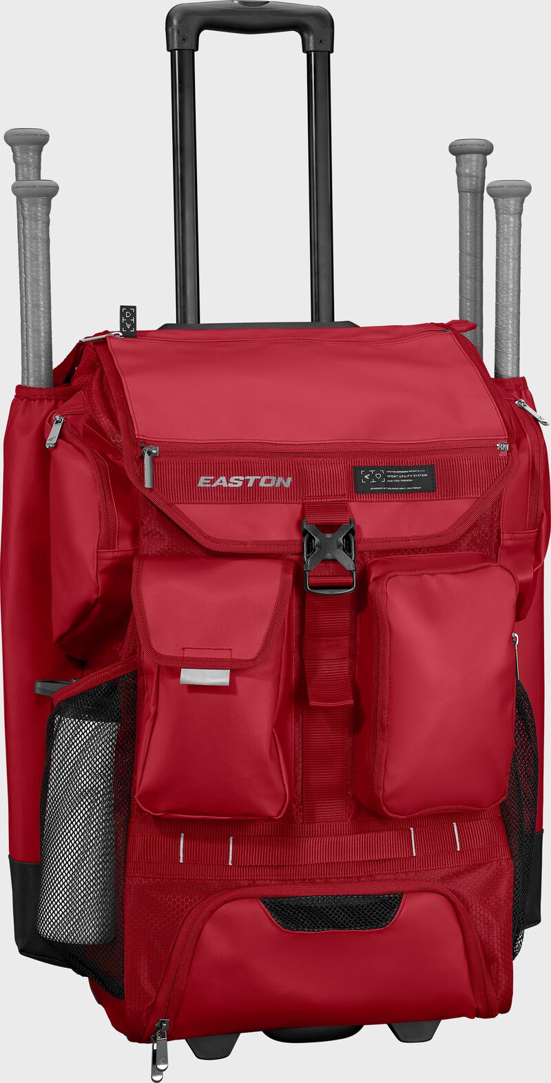 Easton Five Tool Phenom Wheeled Bag - Red