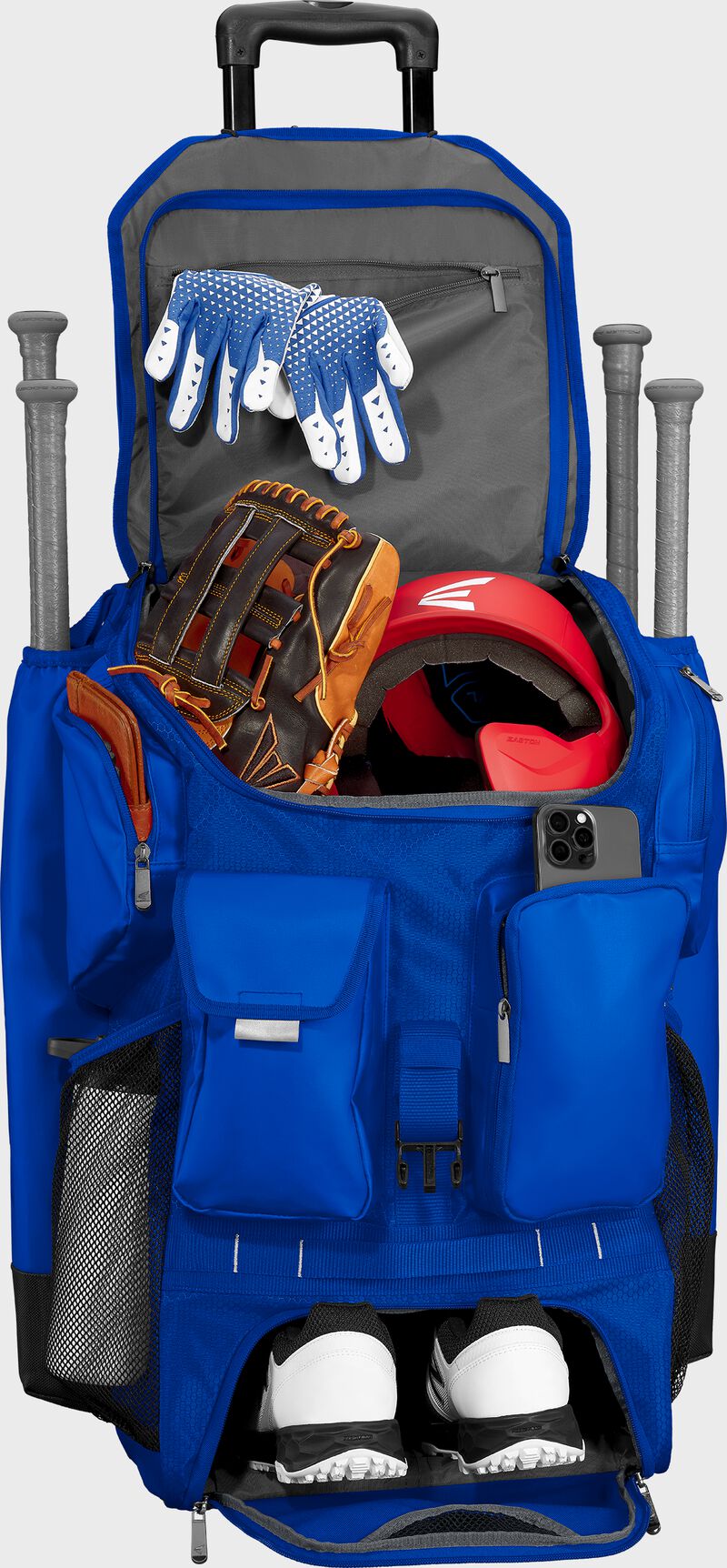 Easton Five Tool Phenom Wheeled Bag - Royal