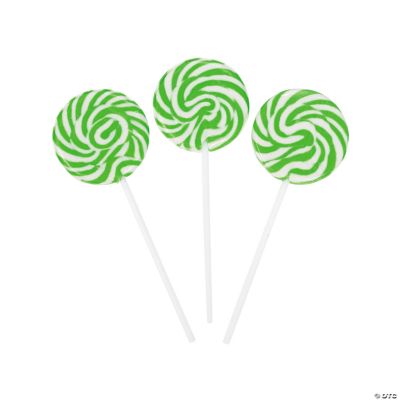 Green Swirl Pop - 24 Pieces