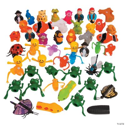 Finger Puppet Assortment - 48 Pieces