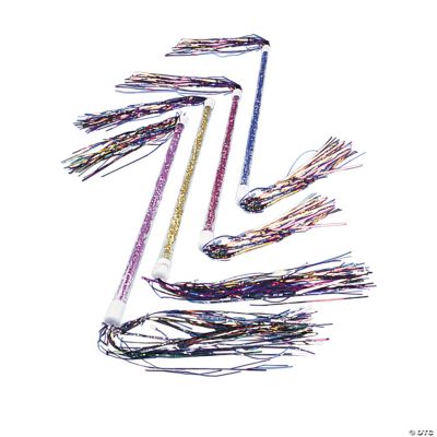 Tinsel Twirler Batons - 12 Pieces