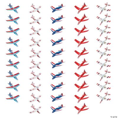 Airplane Gliders - 48 Pieces