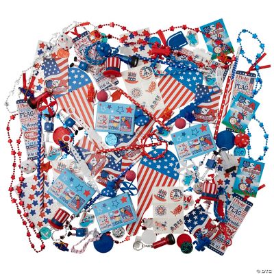 Mega Patriotic Assortment - 240 Pieces