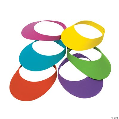 Eva Visor Asst - 50 Pieces