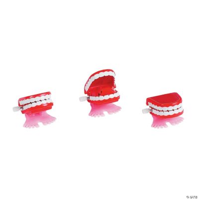 Wind-Up Chomping Teeth - 12 Pieces