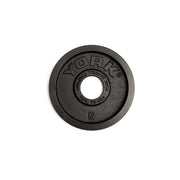 5 LB YORK 2" "Legacy" Cast Iron Precision Milled Olympic Plate