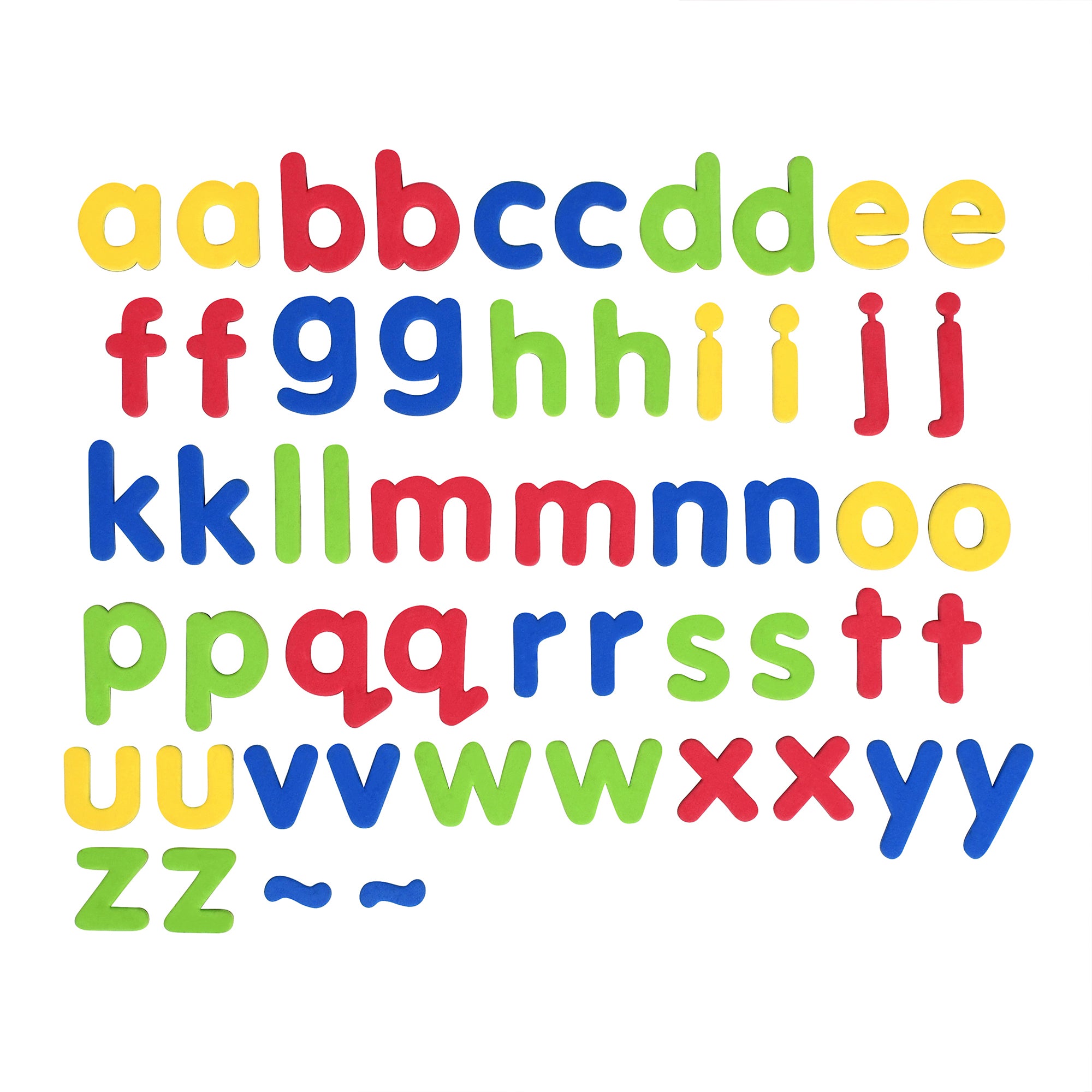 Magnetic Alphabet, Lowercase, 54 Per Set, 2 Sets