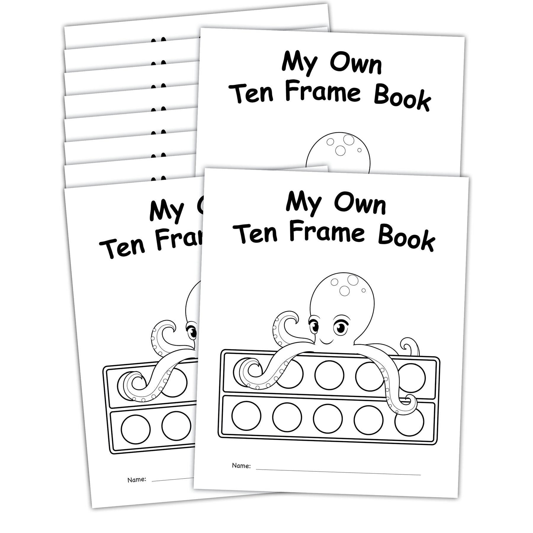 My Own Books: My Ten Frame Book, 10 Pack