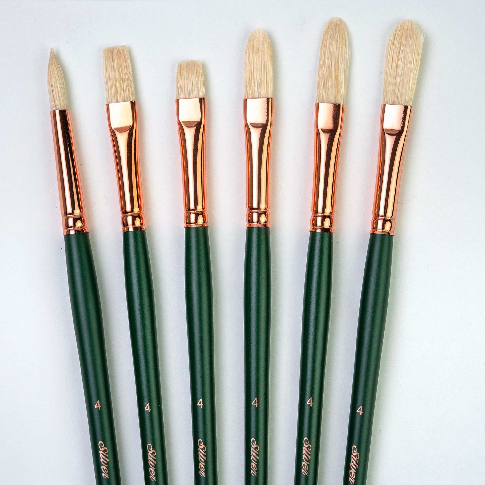 Grand Prix Size 4 Variety Set, 6 Brushes