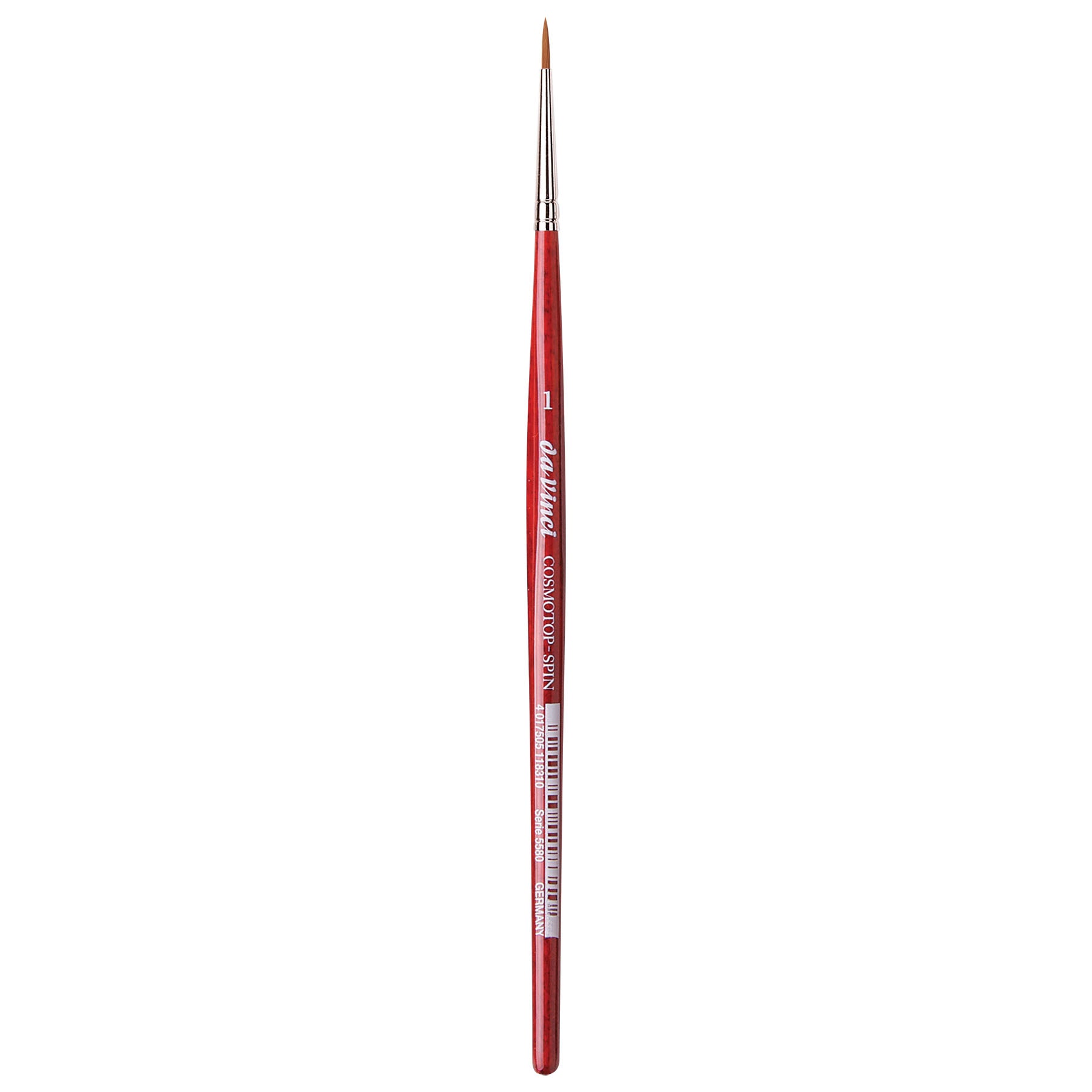 COSMOTOP-SPIN Silkpainting Brush, Synthetic, Watercolor, Round, Size 1