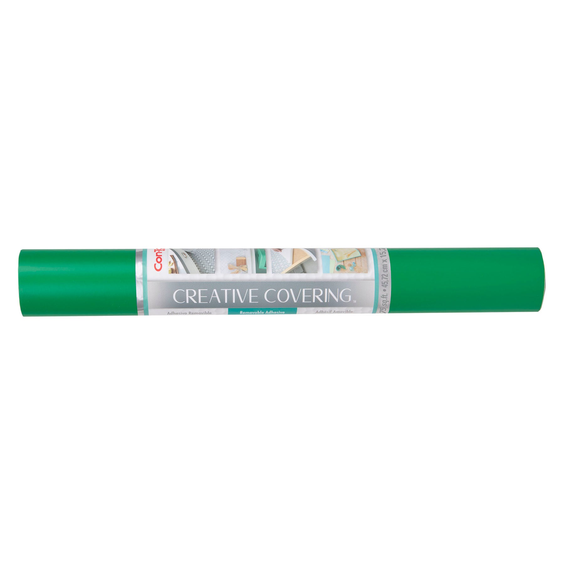 Creative Covering™ Adhesive Covering, Green, 18" x 50 ft