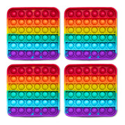 Rainbow Pop It Mats, Pack of 4