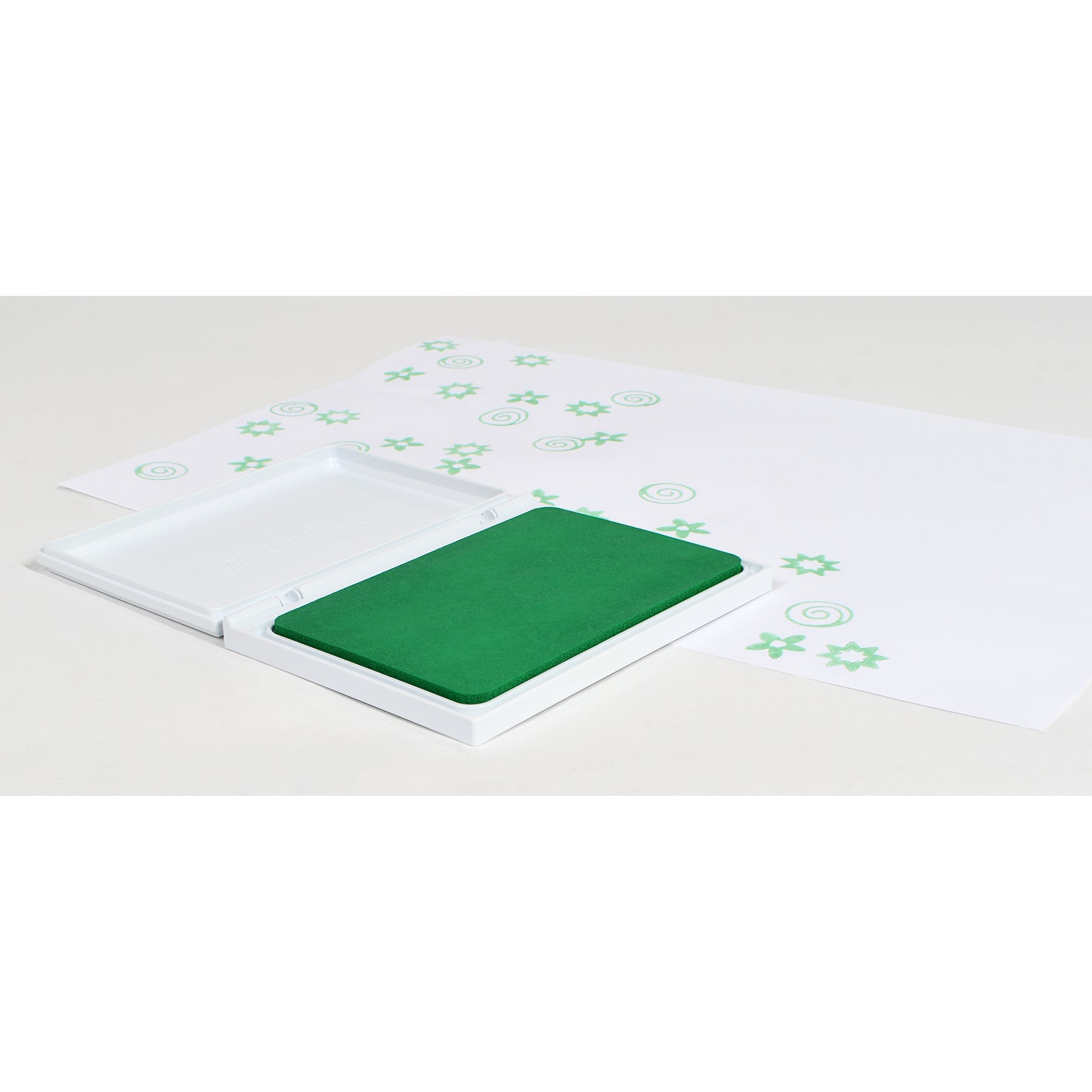 Jumbo Washable Stamp Pad - Green - 6.2"L x 4.1"W