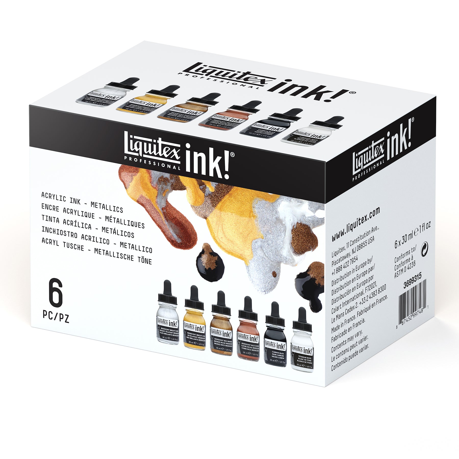 LQ Ink 6 Iridescent Set