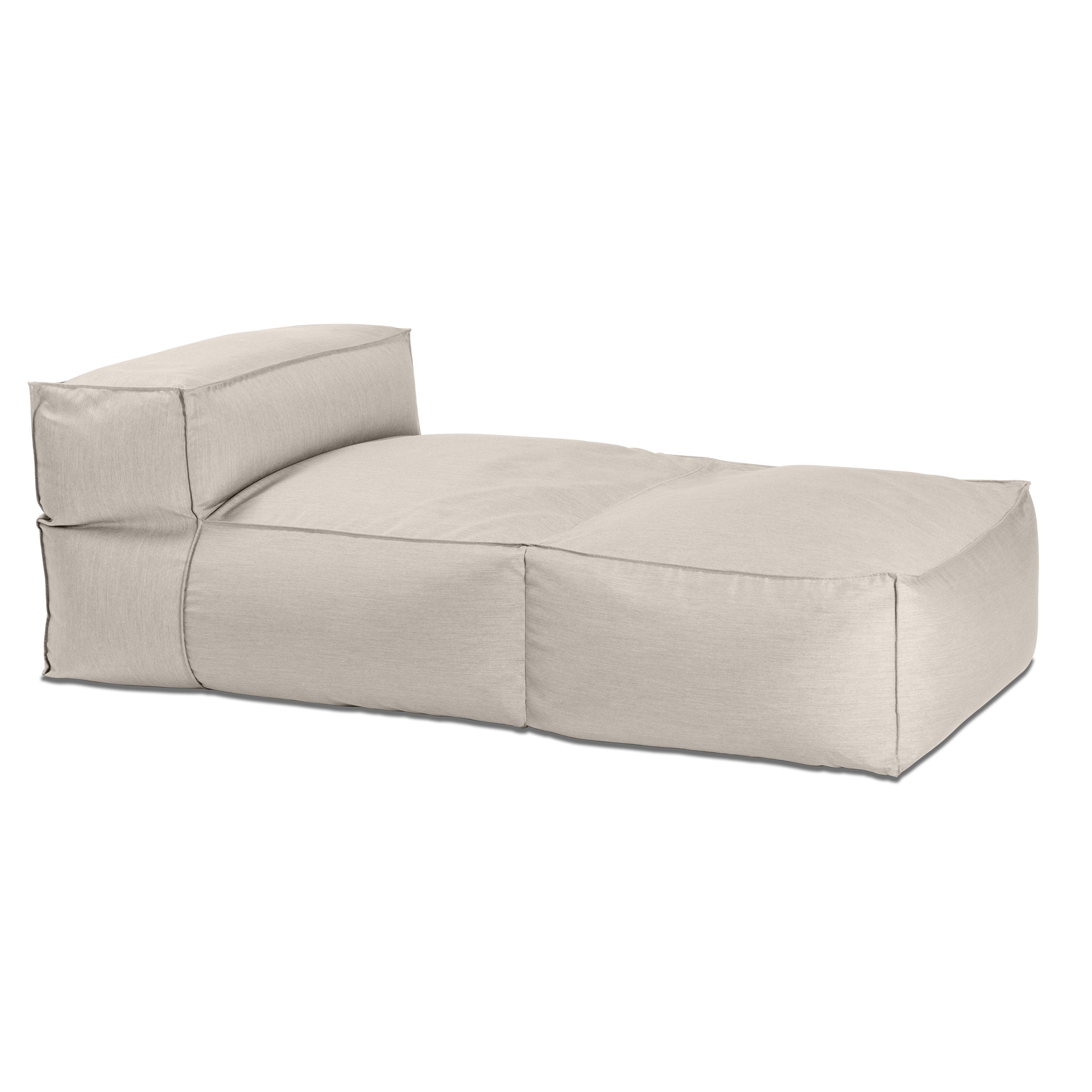 Baya Outdoor Chaise - Luxurious Chaise Sun Lounger for Poolside or Hospitality, Silver