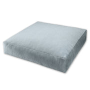 Jaxx Brio Large Décor Floor Pillow/Meditation Yoga Cushion, Plush Microvelvet, Ice