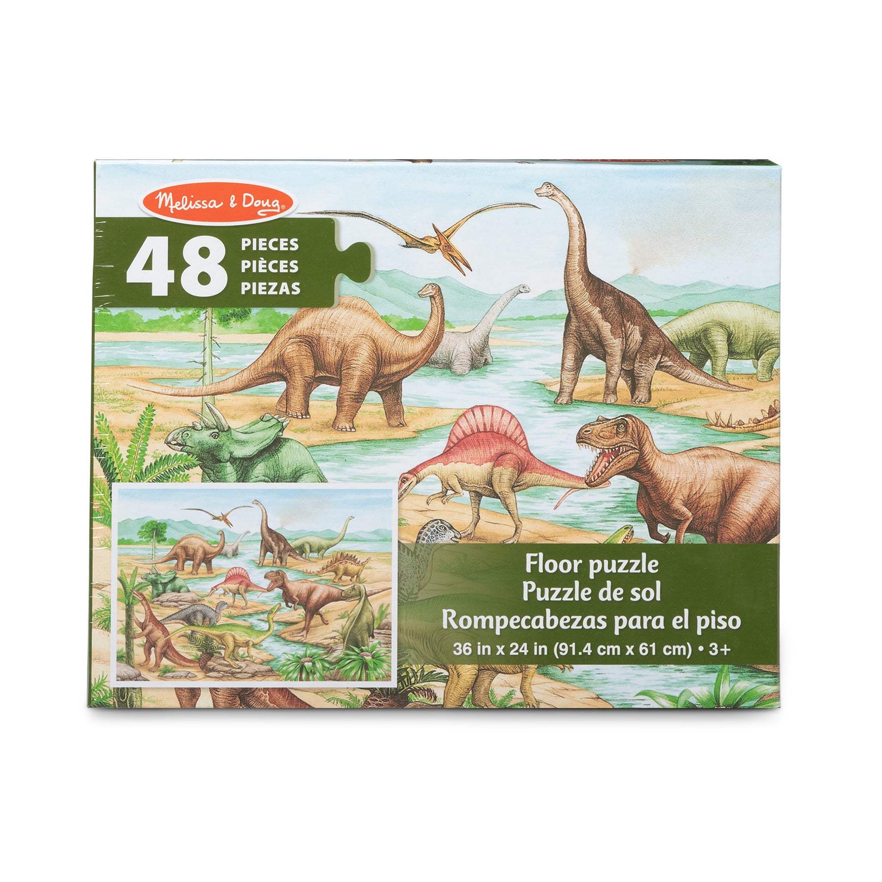 Dinosaurs Floor Puzzle - 48 Pieces
