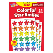 Colorful Star Smiles Stinky Stickers® Variety Pack, 432 ct