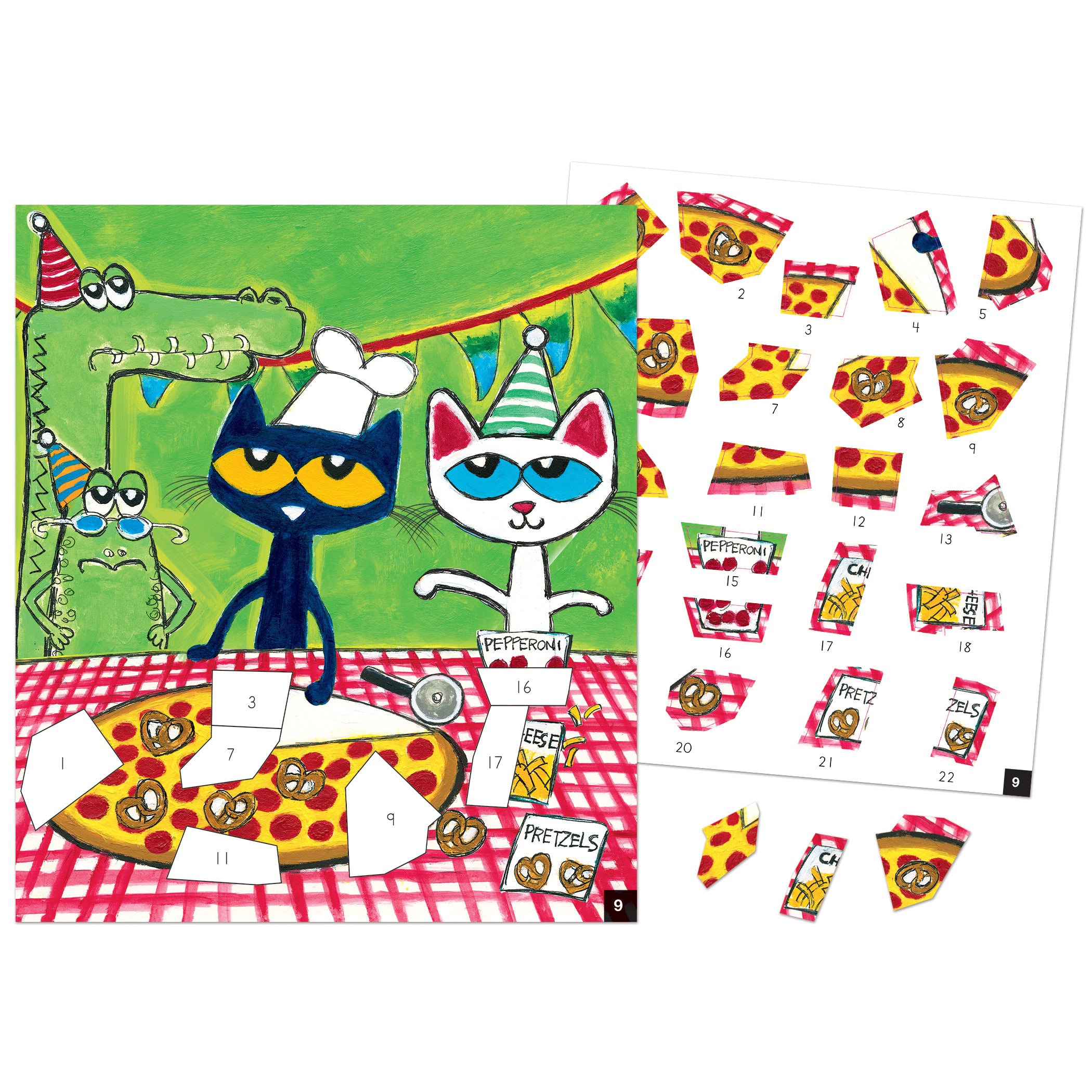 Pete the Cat® Modern Mosaics Stick to the Numbers