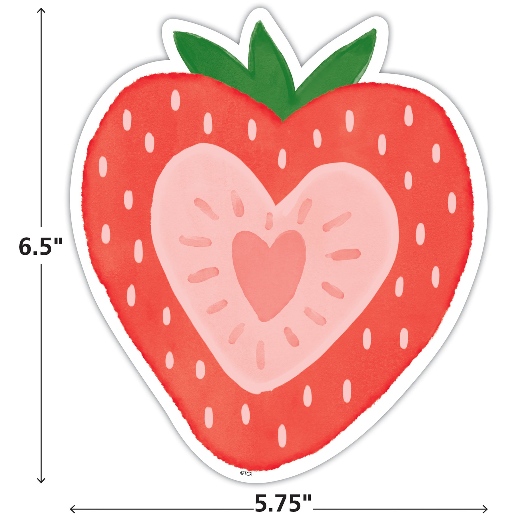 Strawberry Patch Accents, Pack of 30