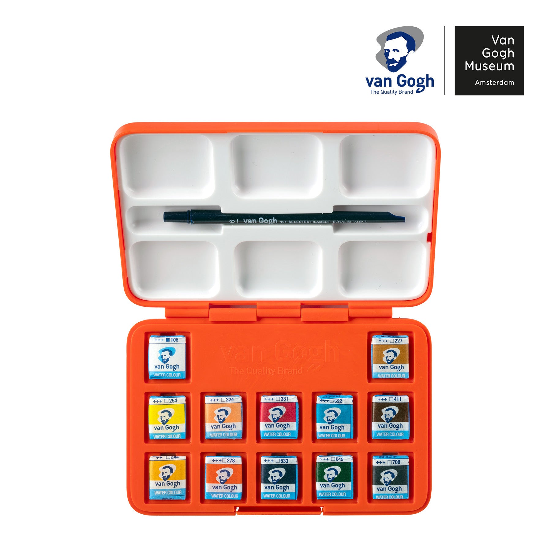 Museum Watercolor Pocket Box, 12 Pan Special Edition