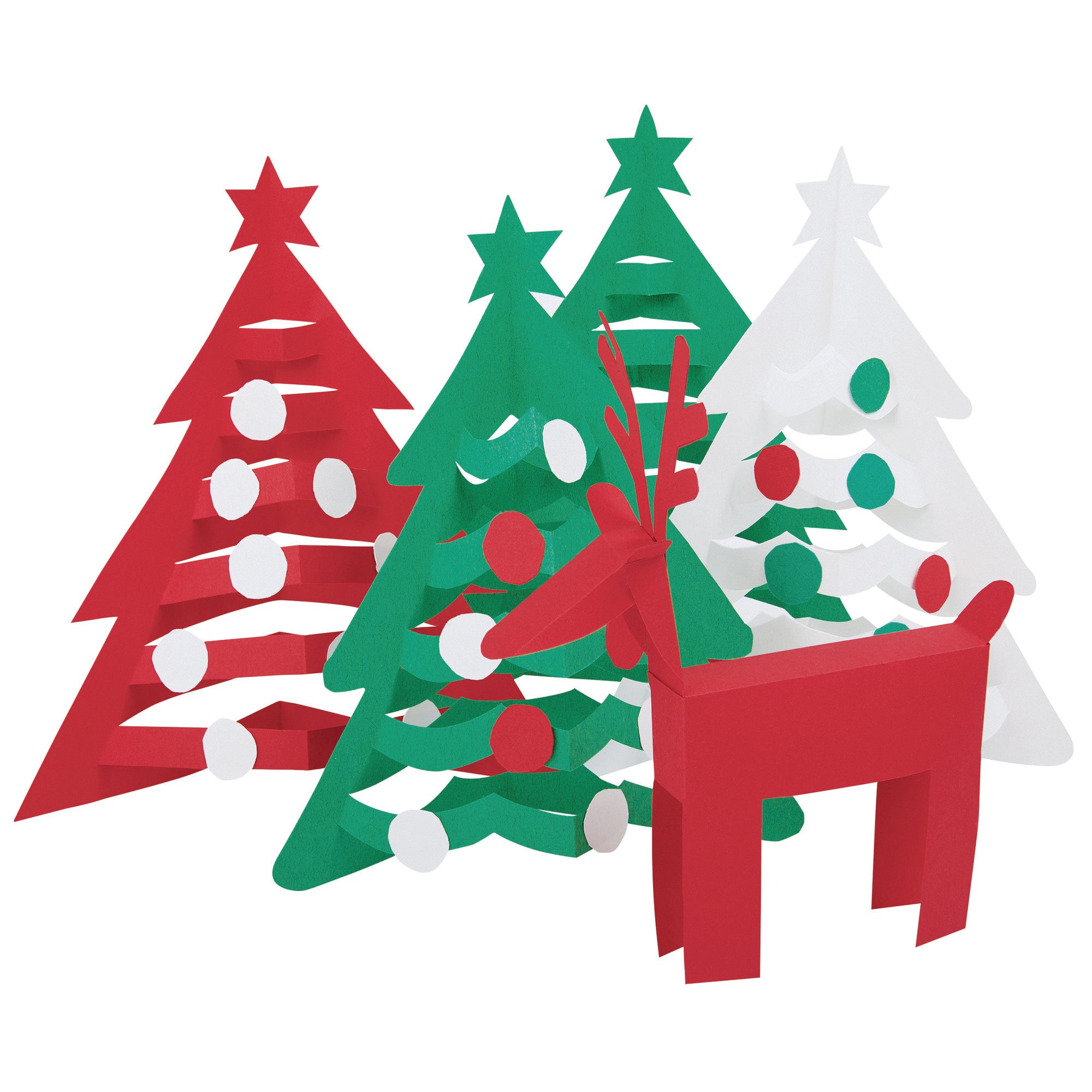 Construction Paper, Heavyweight, Holiday Assortment, 9" x 12", 150 Sheets