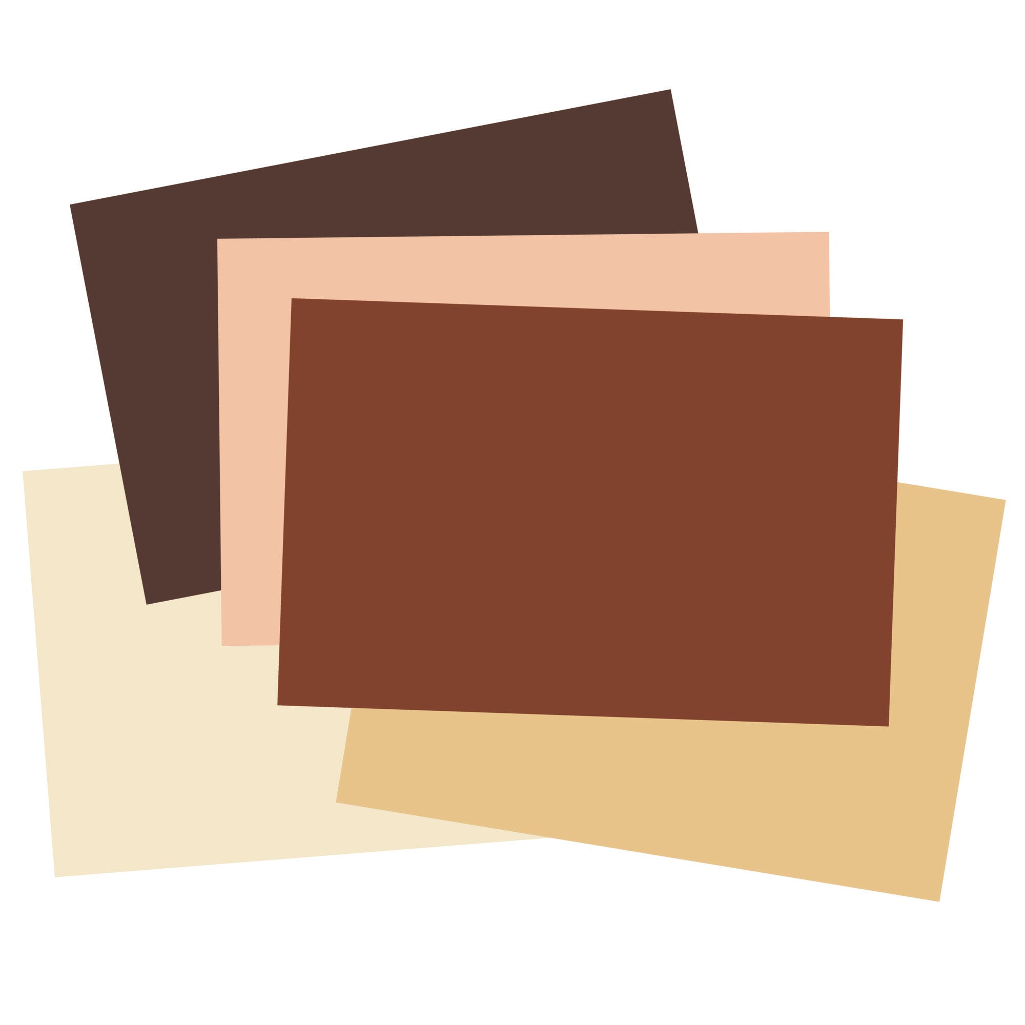Shades of Me Construction Paper, Heavyweight, 5 Assorted Skin Tone Colors, 12" x 18", 50 Sheets