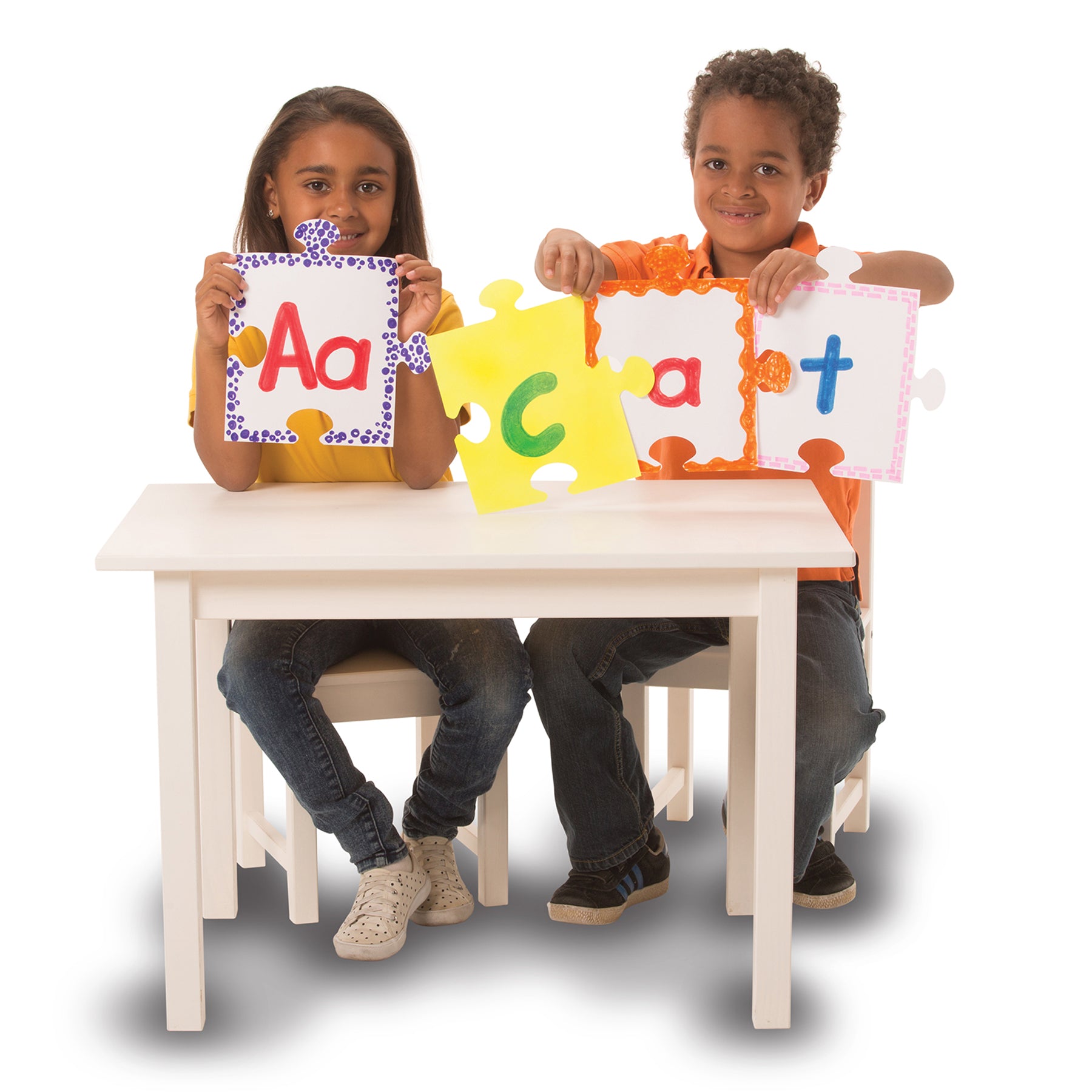 We All Fit Together Giant Puzzle Pieces, Pack of 30