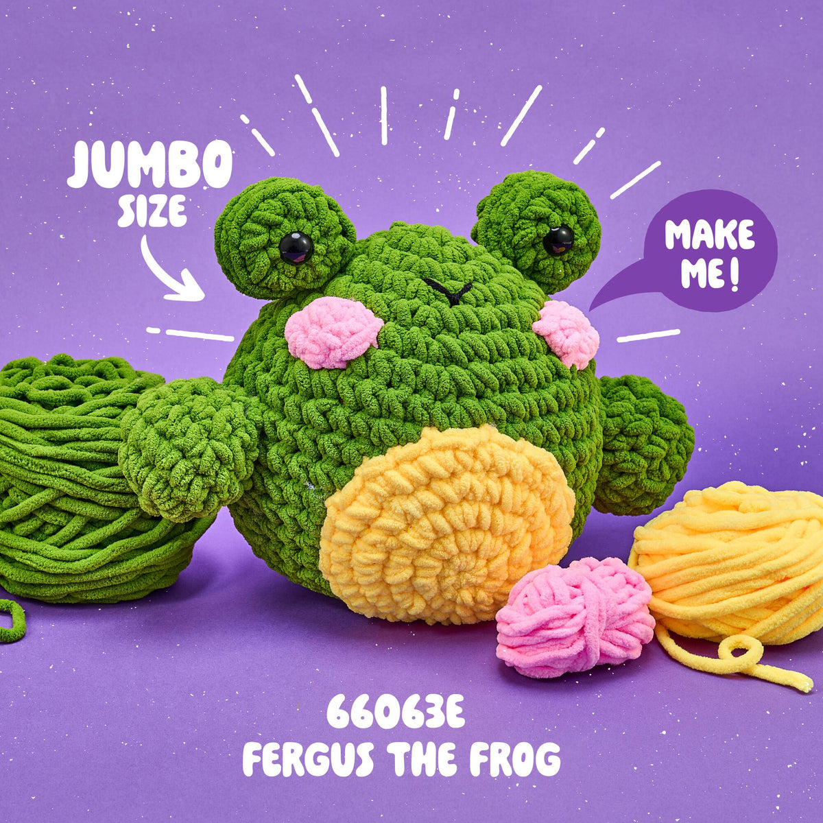 FERGUS THE FROG CROCHET KIT