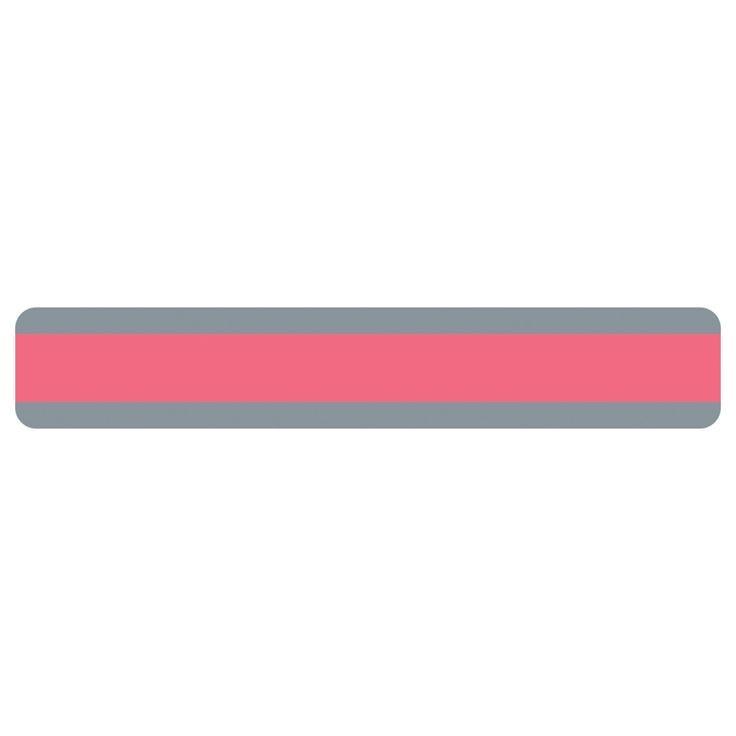 Double Wide Sentence Strip Reading Guide, 1-1/4" x 7-1/4", Rose