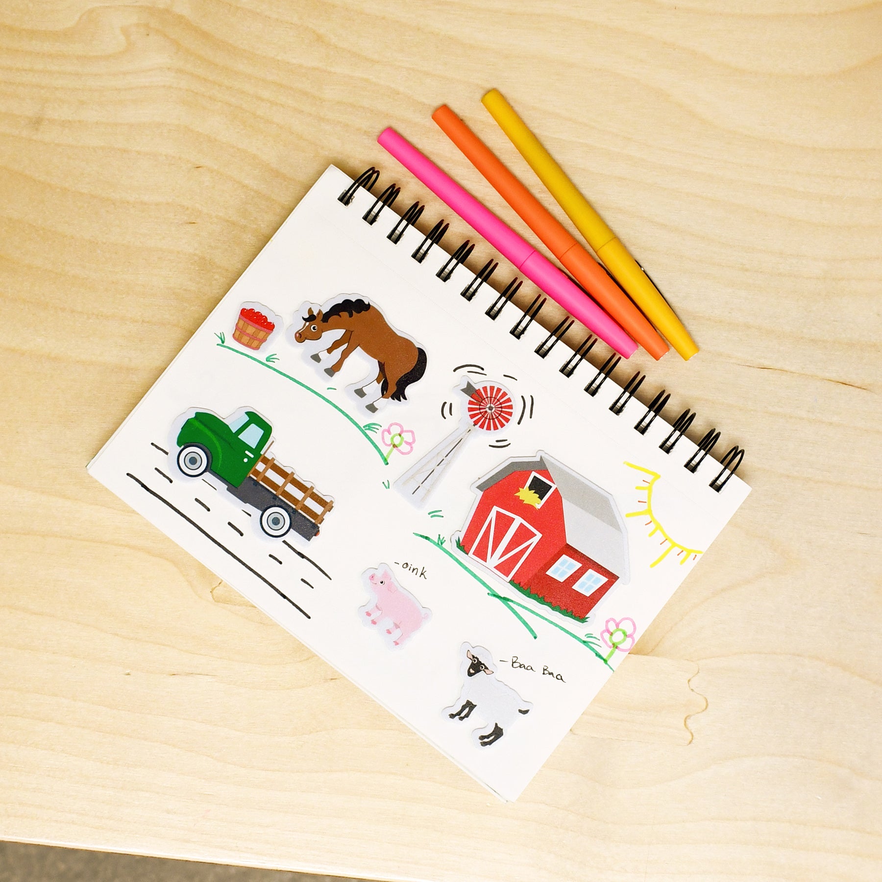 Foam Stickers - Farm