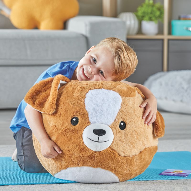 BubblePlush™ Yoga Ball Buddy Puppy
