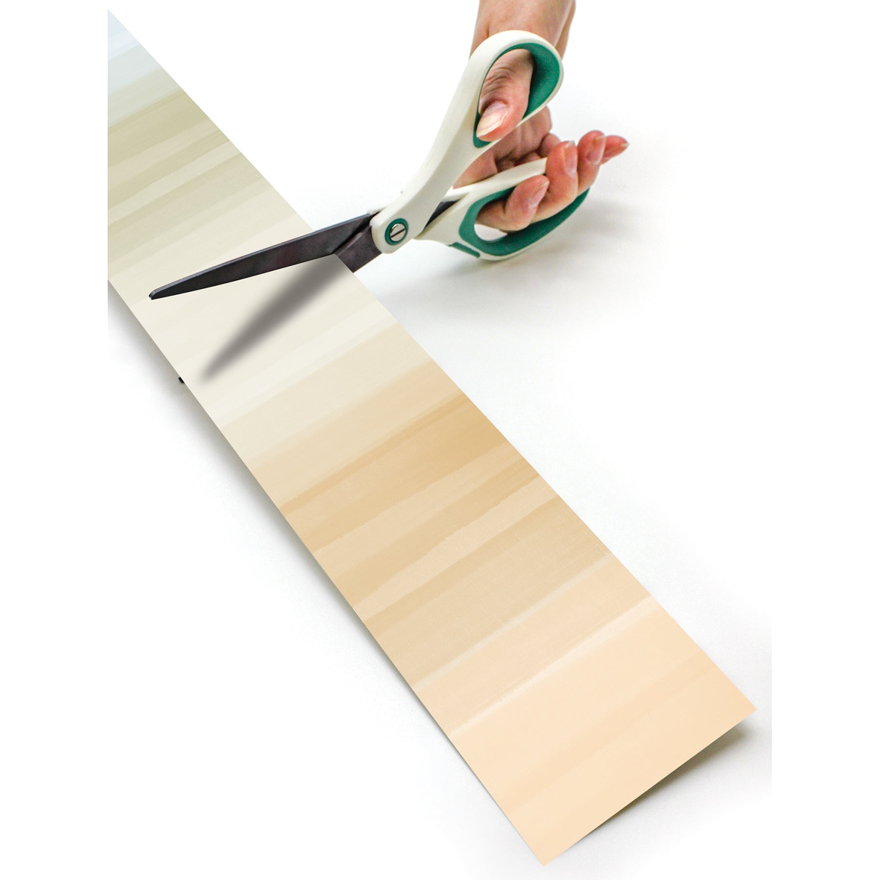 Straight Rolled Border Trim, Cool Tones, 50 Feet