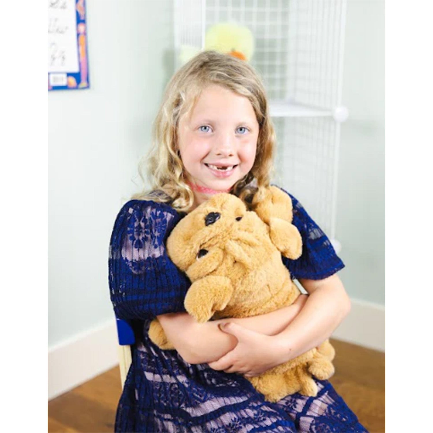 Happy Hugs Sensory Weighted Plush Bulldog