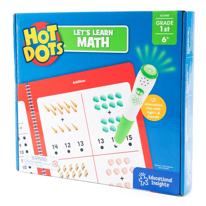 Hot Dots Let's Learn Math - 1st Grade