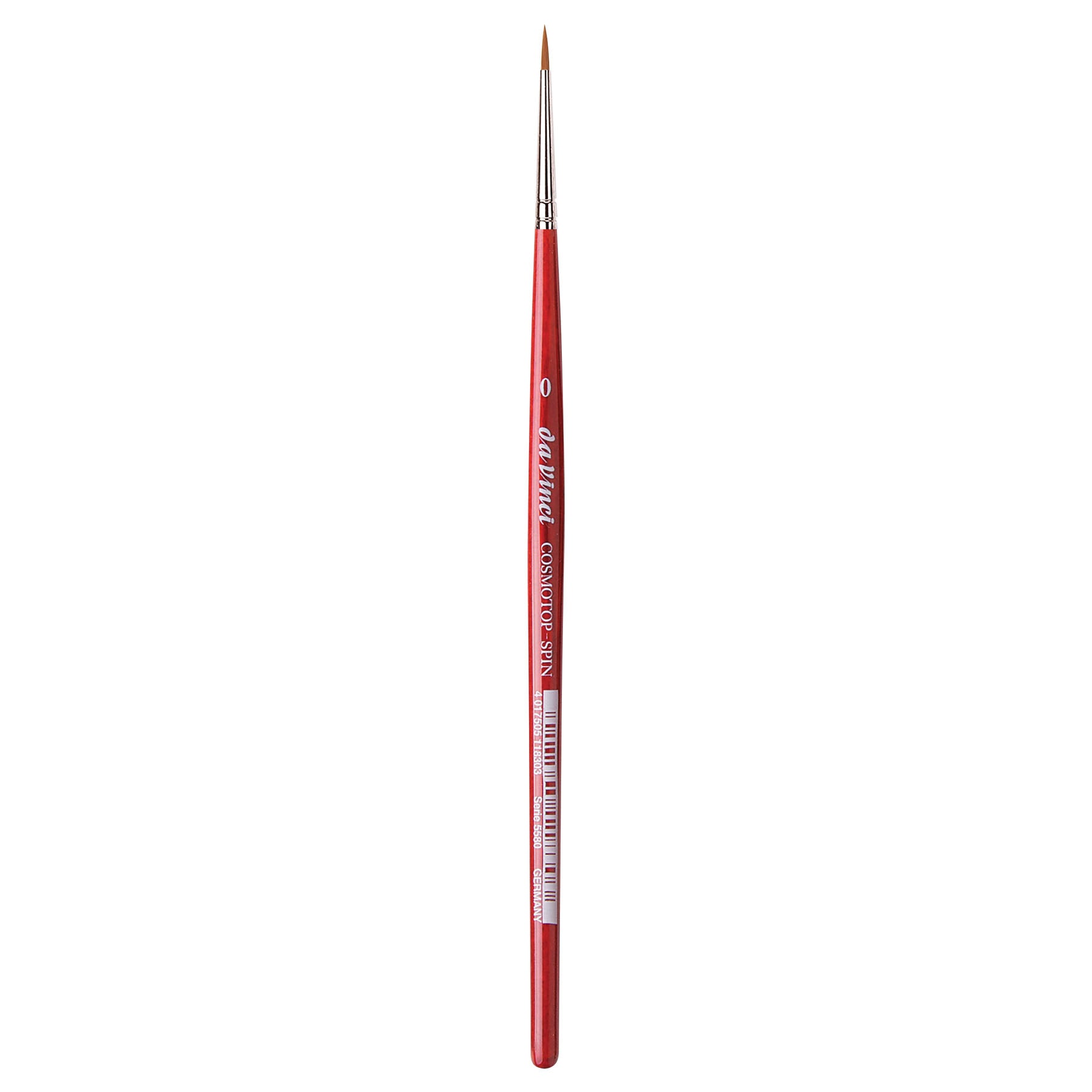 COSMOTOP-SPIN Silkpainting Brush, Synthetic, Watercolor, Round, Size 0