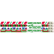 Happy Holidays From Your Teacher Motivational Pencils, Pack of 12
