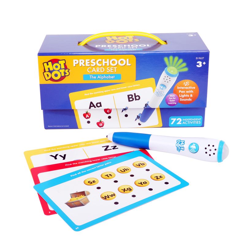 Hot Dots® Preschool Card Set: The Alphabet