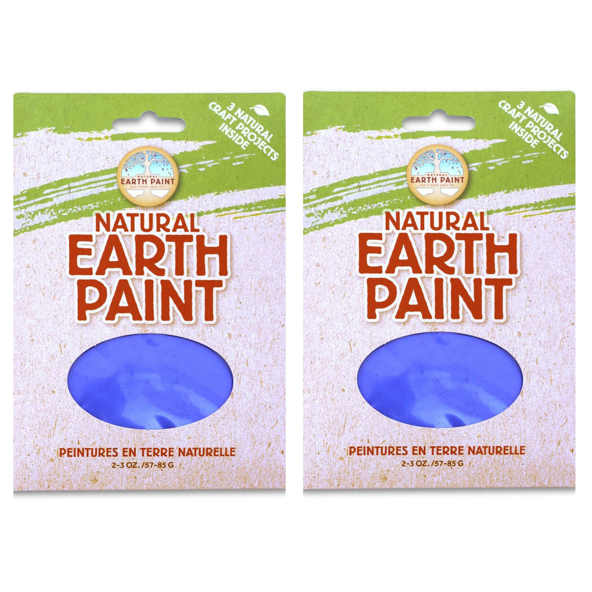 (2 EA) NATURAL EARTH PAINT 3OZ BLUE