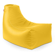 Jaxx Pezzi Premium Vinyl Classroom Bean Bag Chair, Yellow