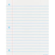 Notebook Paper Write-On/Wipe-Off Chart