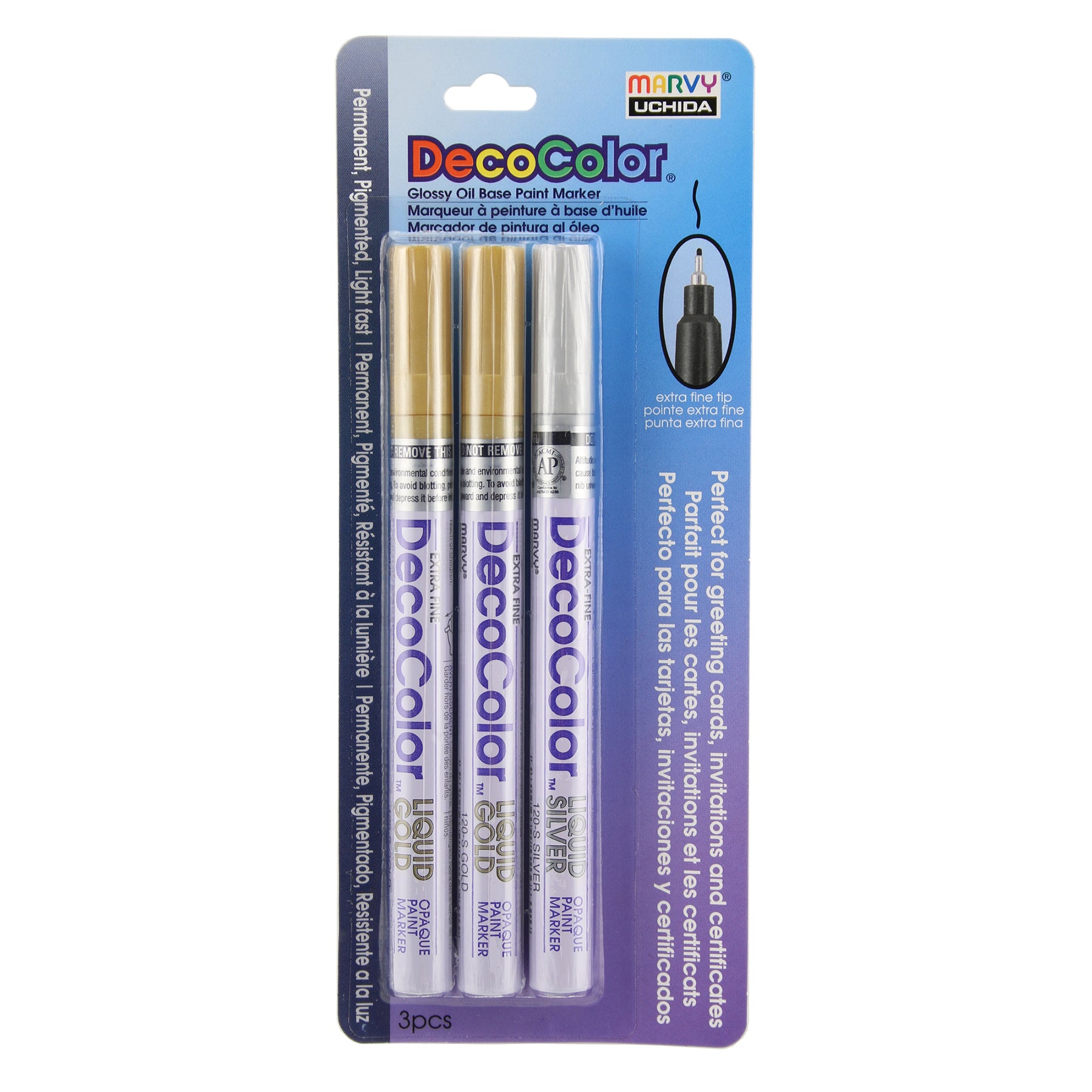 1234-3A DECO EXTRA FINE MULTI PACK