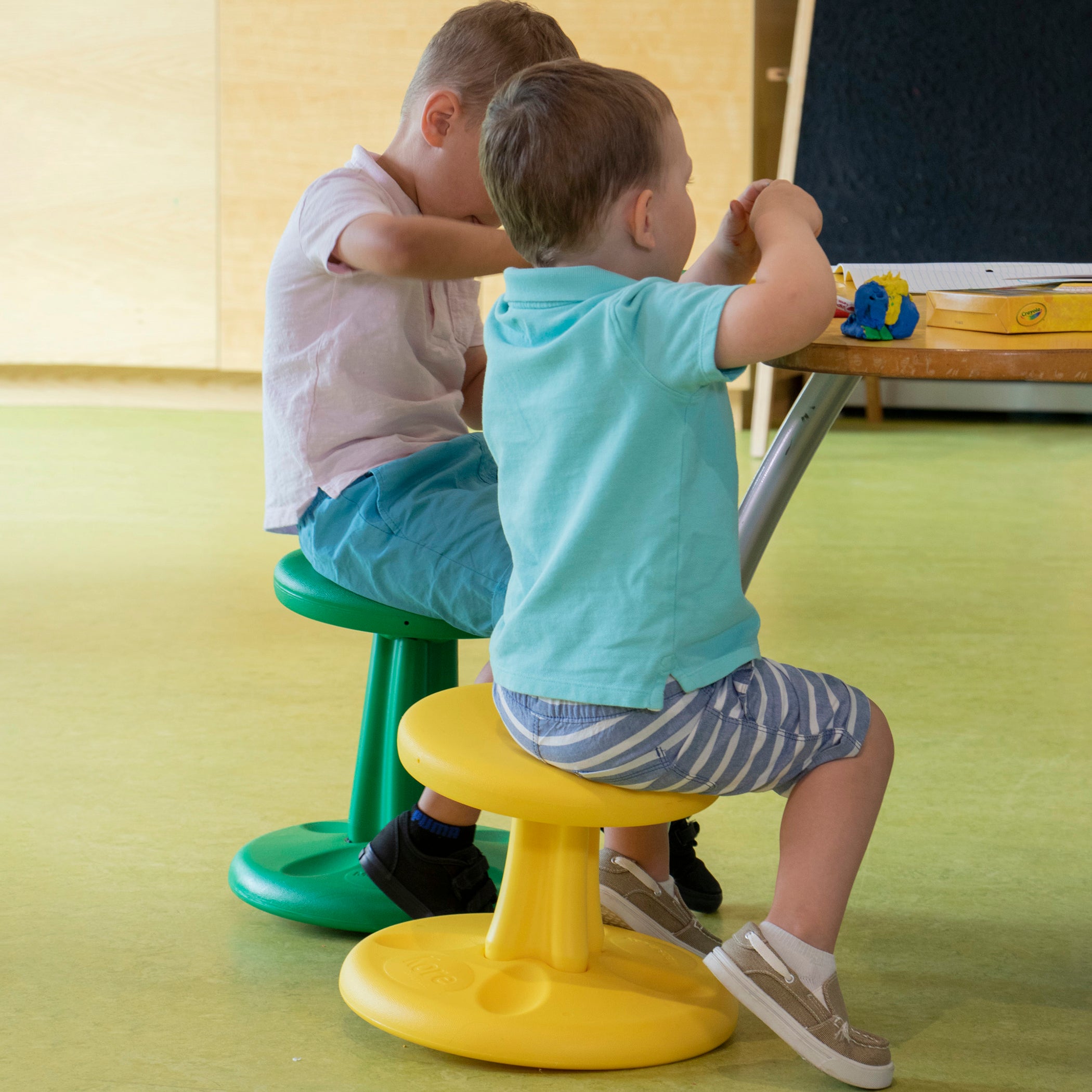 Pre-School Wobble Chair 12" Grey