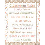 Terrazzo Tones Class Rules Chart, 17" x 22"